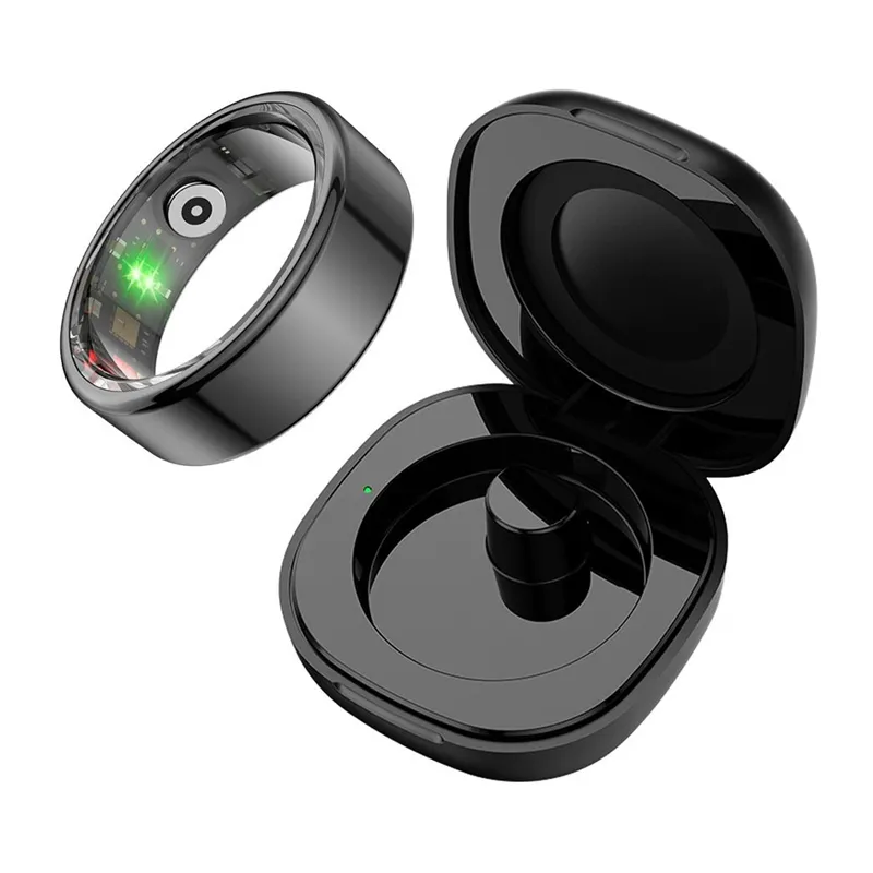COLMI R02 Smart Ring, size 11, 20.3 mm (black) + charging case